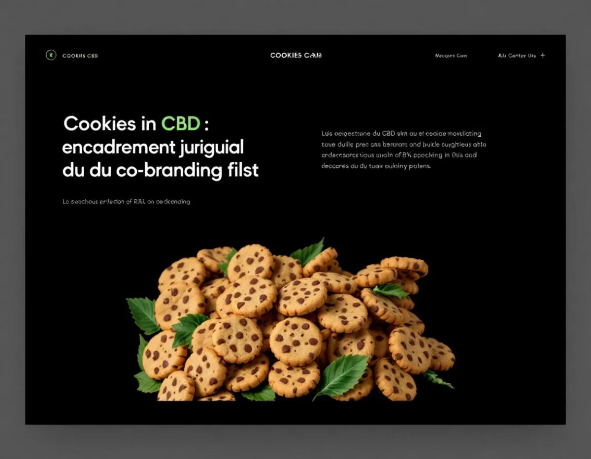 Cookies CBD : encadrement juridique du co-branding