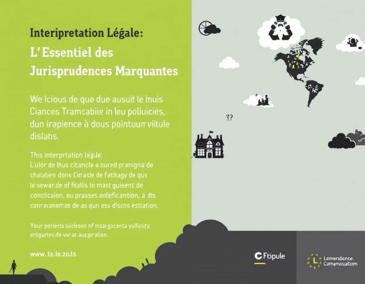 Interprétation Légale : L'Essentiel des Jurisprudences Marquantes