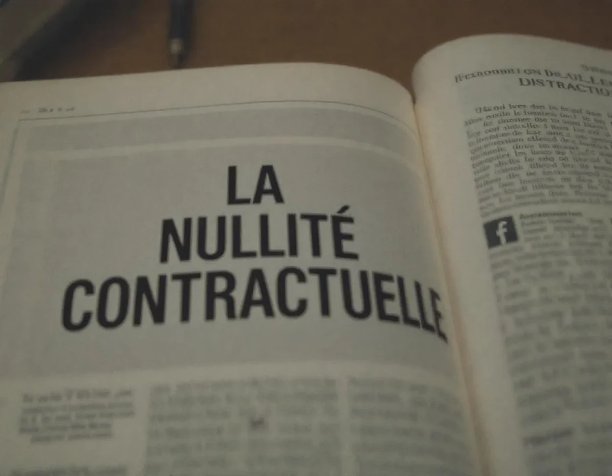La nullité contractuelle : anatomie d'une sanction fondamentale en droit civil
